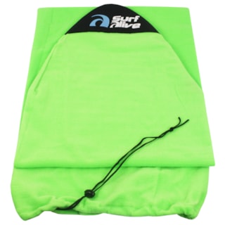 Capa Toalha Surf Alive Fish 5'6 à 5'10 Verde