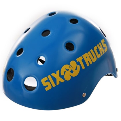 CAPACETE SKATE SIX TRUCKS INFANTIL AZUL CAPACETE SKATE SIX TRUCKS INFANTIL AZUL