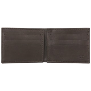 Carteira Billabong Arch Plate Marrom