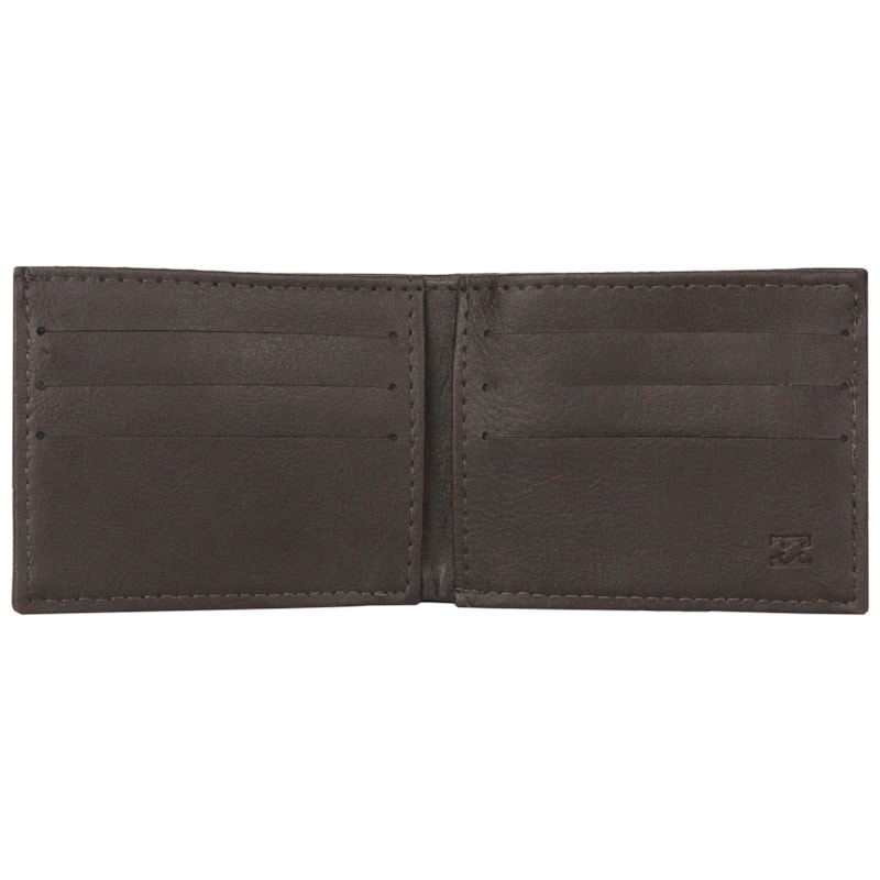 Carteira Billabong Arch Plate Marrom