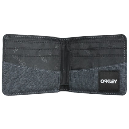 Carteira Oakley B1B Bifold HTHR Blackout