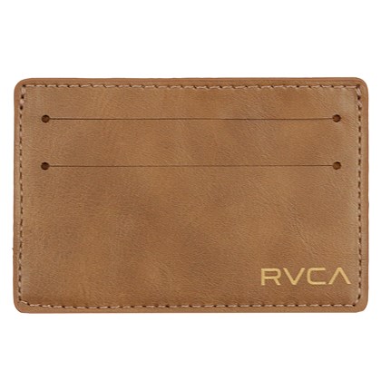 Carteira RVCA Magic Card Brown