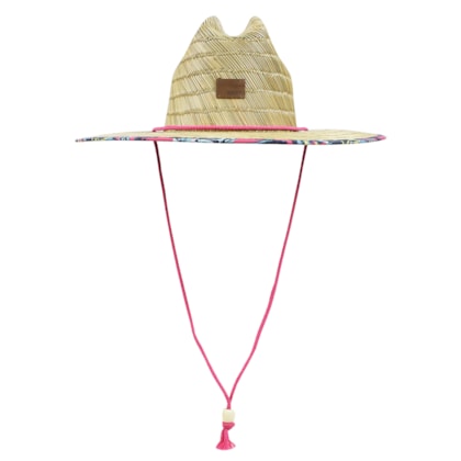 Chapéu de Palha Roxy Tomboy Printed Rouge Red Mahna Chapéu de Palha Roxy Tomboy Printed Rouge Red Mahna