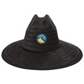 Chapéu de Palha Rusty Lifeguard Black