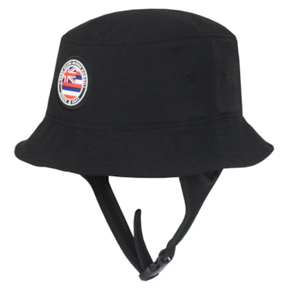 Chapéu para Surf Aloha Hawaii Bucket Preto