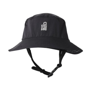 Chapéu para Surf Rip Curl Surf Series Bucket Hat Washed Black Importado