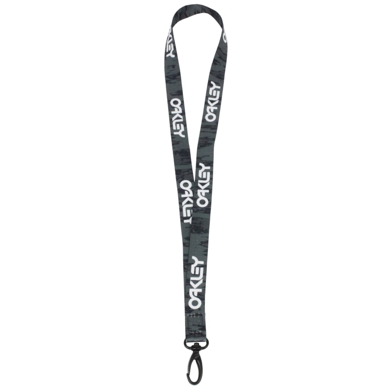 Chaveiro Oakley Wanderlust Lanyard Brush Tiger Camo Grey