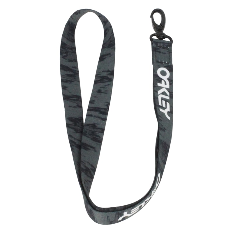 Chaveiro Oakley Wanderlust Lanyard Brush Tiger Camo Grey