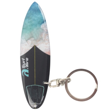 Chaveiro Surf Alive Shortboard Ocean