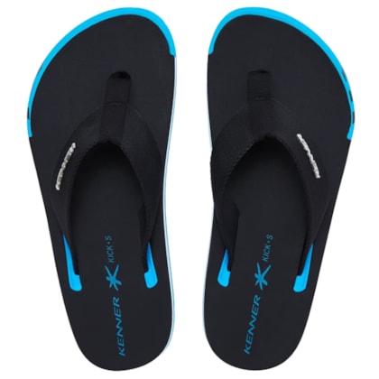 Chinelo Kenner Kick-S Arrow Azul Turquesa Chinelo Kenner Kick-S Arrow Azul Turquesa