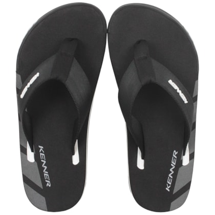 Chinelo Kenner Kick S Up Preto Chinelo Kenner Kick S Up Preto