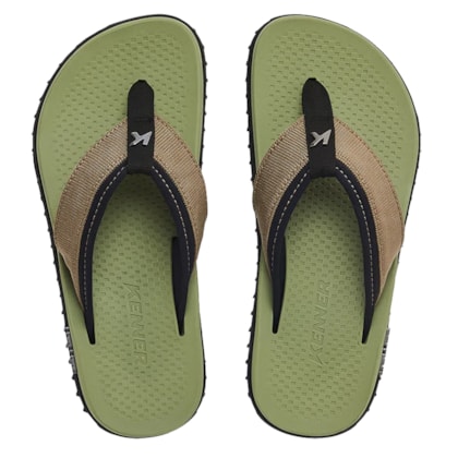 Chinelo Kenner Kivah Pro Verde e Preto Chinelo Kenner Kivah Pro Verde e Preto