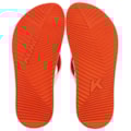 Chinelo Kenner Red Laranja Branco
