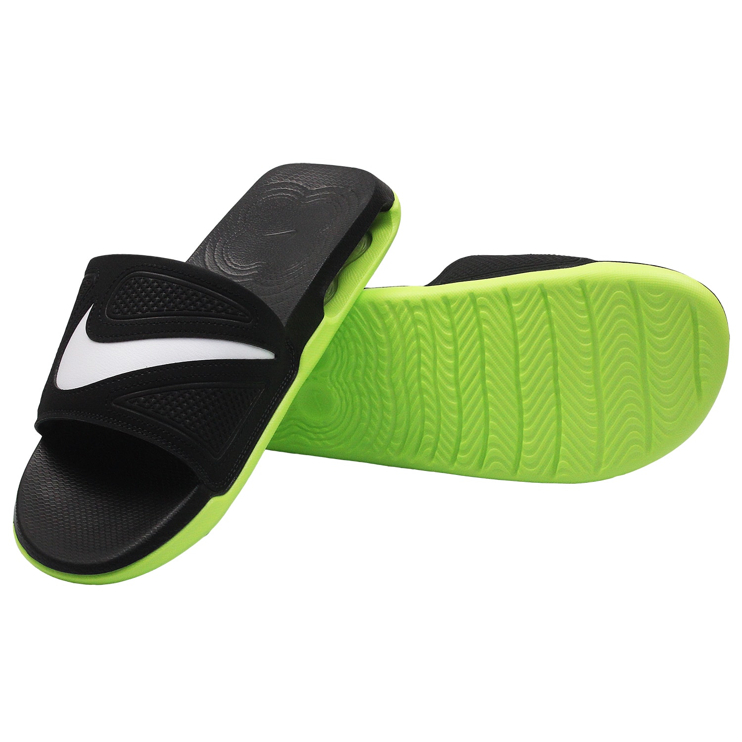 Chinelo Nike Air Max Cirro Slide Black Volt White