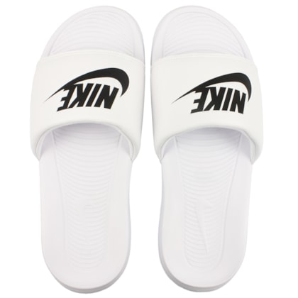 Chinelo Nike Victori One Slide White Black White Chinelo Nike Victori One Slide White Black White