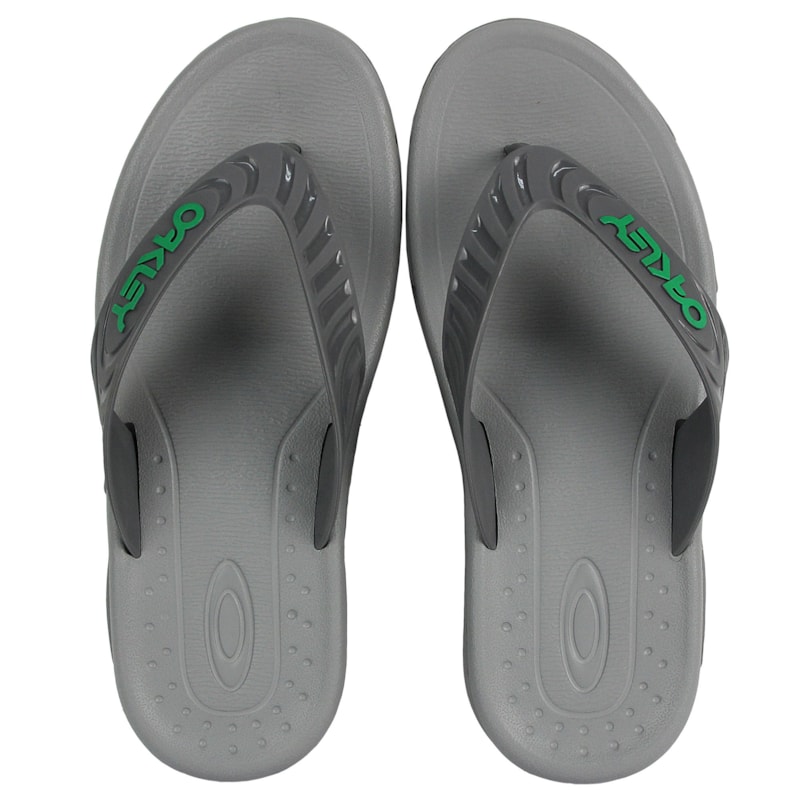 Chinelo Oakley Crowd B1B Gray Green