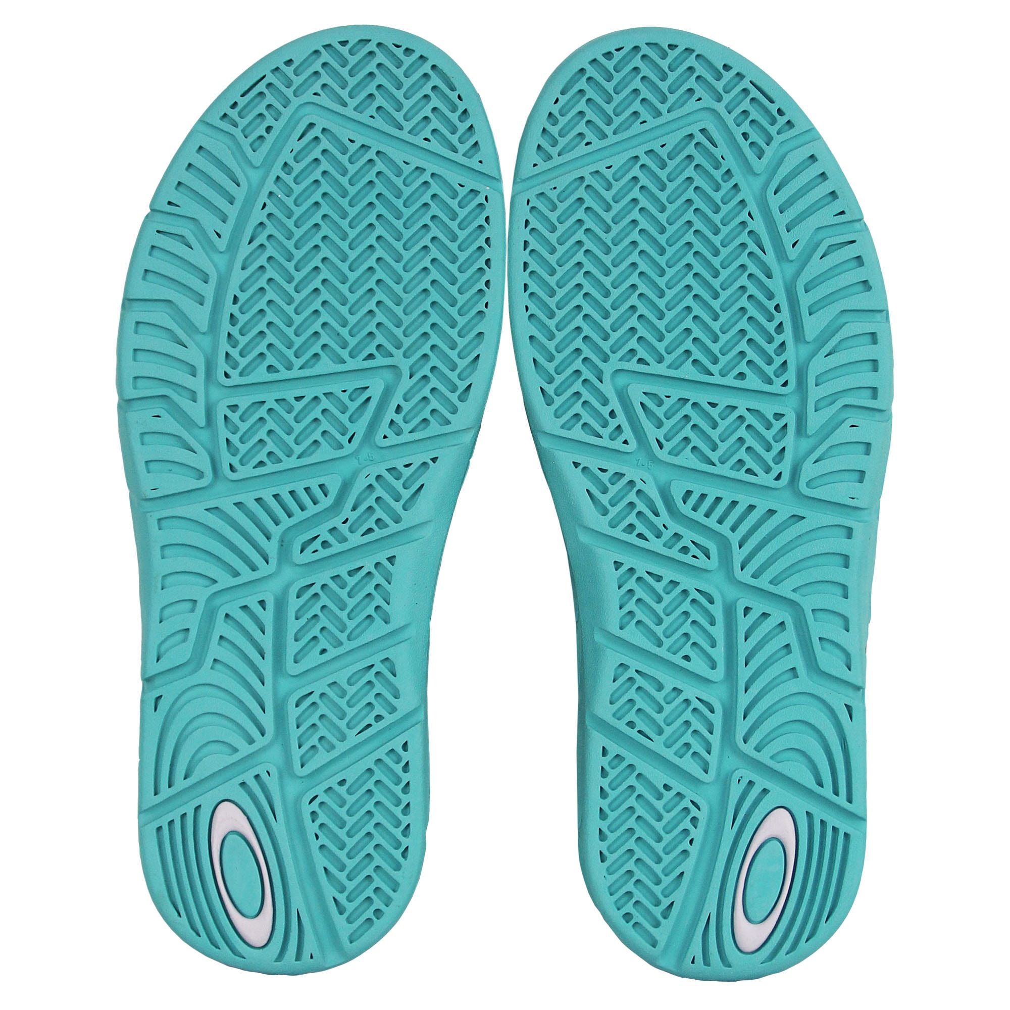 Chinelo Oakley Crowd Black Turquise