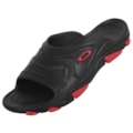 Chinelo Oakley Titan Slide Black Red