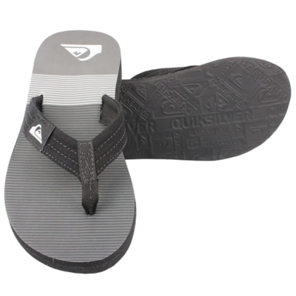 Chinelo Quiksilver Layback Tijuana Black Chinelo Quiksilver Layback Tijuana Black