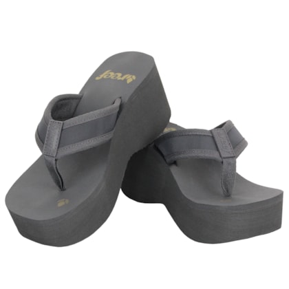 Chinelo Reef Liv Screen Dark Grey