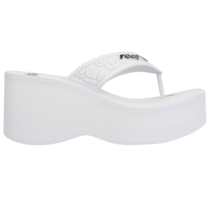 Chinelo Reef Liv Screen Jet White