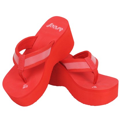 Chinelo Reef Liv Screen Red
