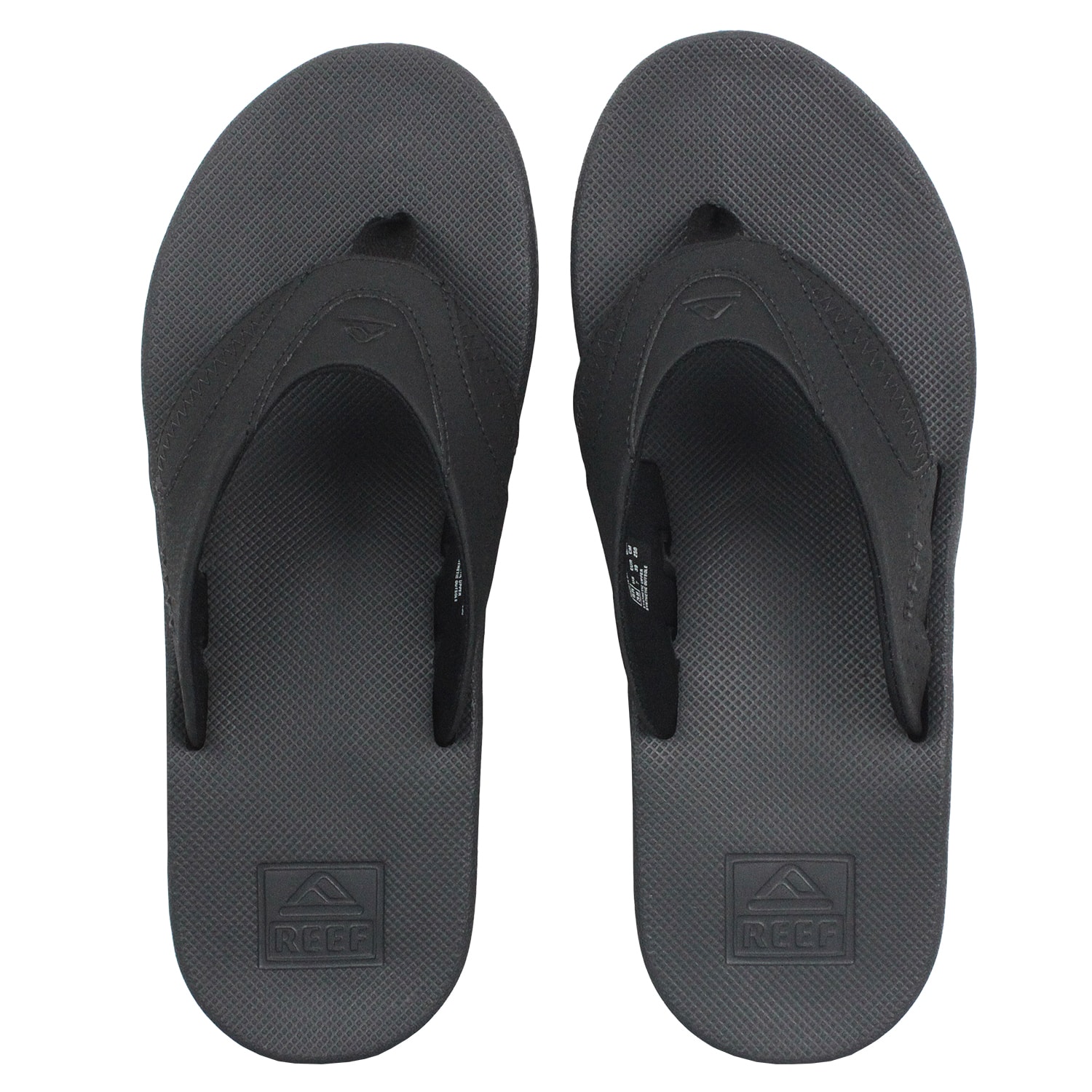 Chinelo Reef Mick Fanning All Black - Surf Alive