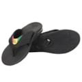 Chinelo Reef Mick Fanning Black Rasta