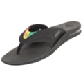 Chinelo Reef Mick Fanning Black Rasta