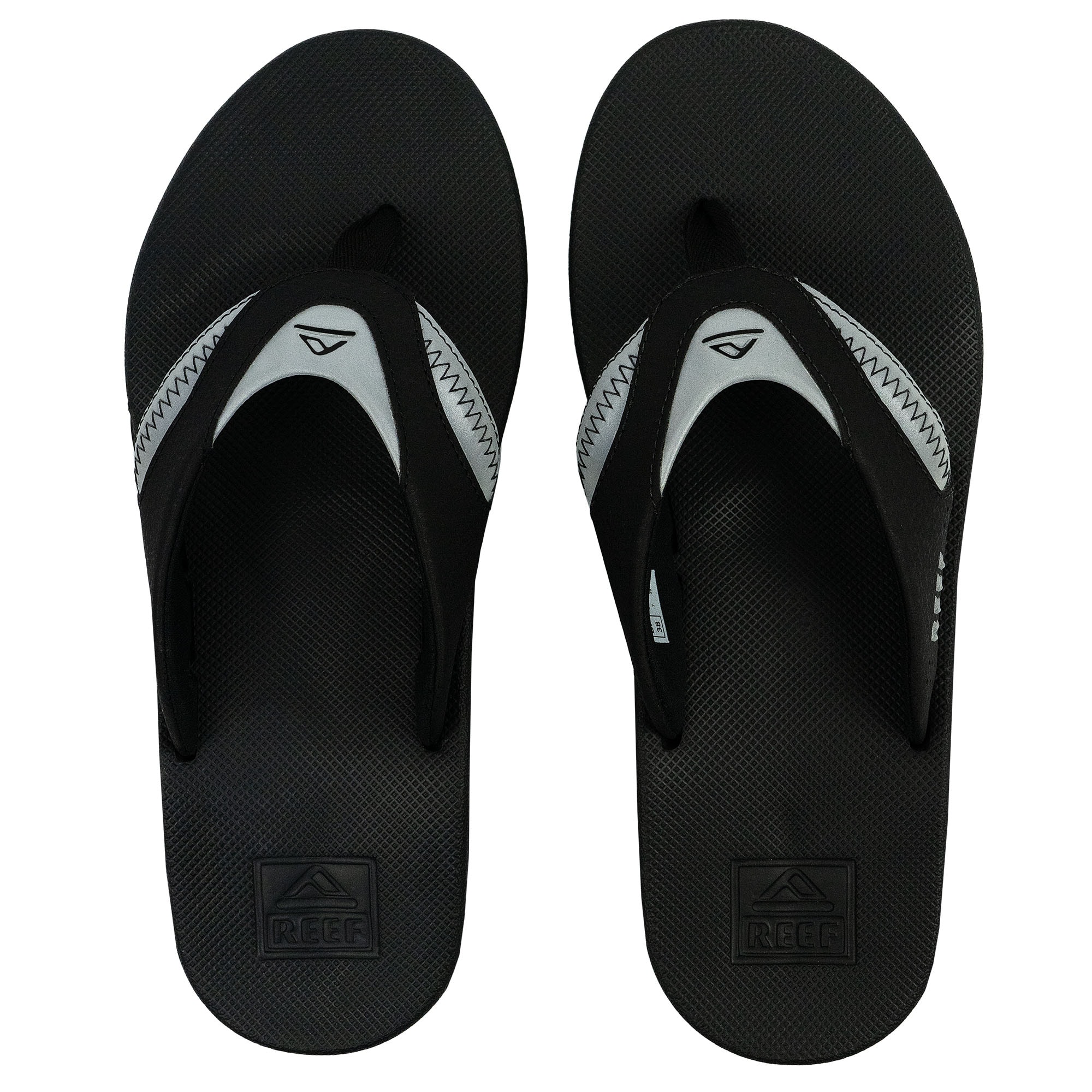 Chinelo Reef Mick Fanning Black Rasta