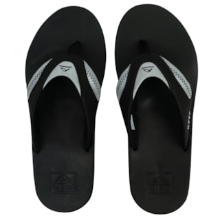 Chinelo Reef Mick Fanning Black Reflective