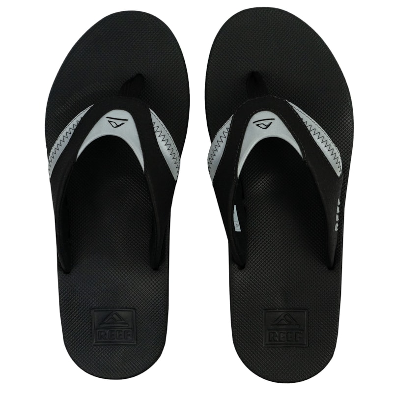 Chinelo Reef Mick Fanning Black Reflective