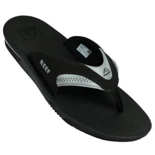 Chinelo Reef Mick Fanning Black Reflective