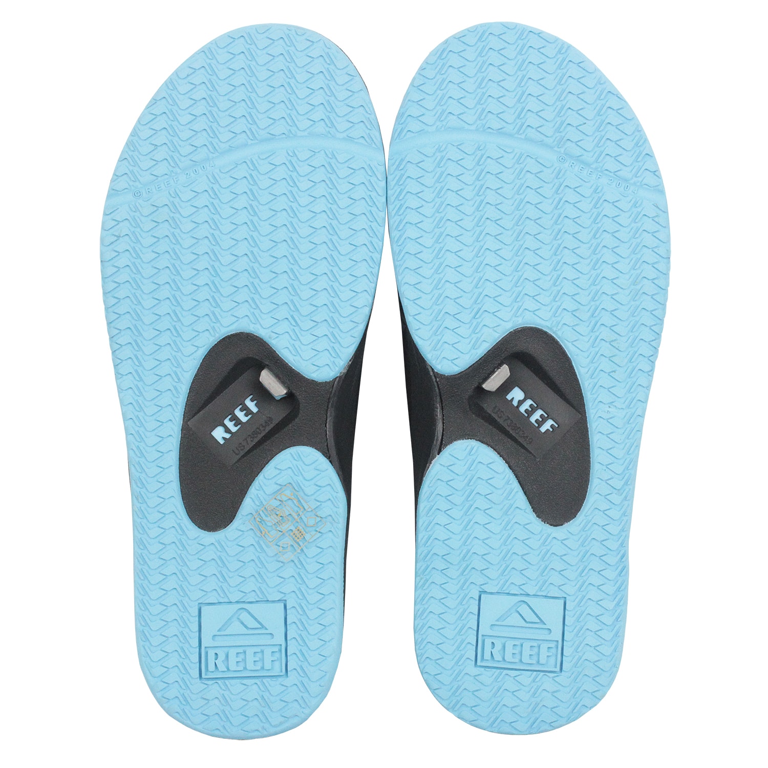 Chinelo Reef Mick Fanning Grey Light Blue