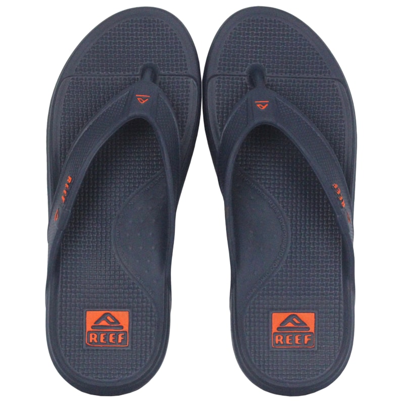 Chinelo Reef Oasis Navy Orange