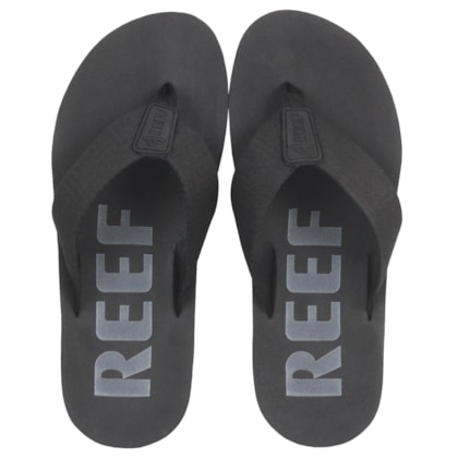 Chinelo Reef Smoothy Black