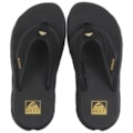 Chinelo Reef Vision Black Gold