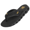 Chinelo Reef Vision Black Gold