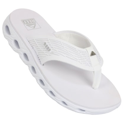 Chinelo Reef Vision White Silver