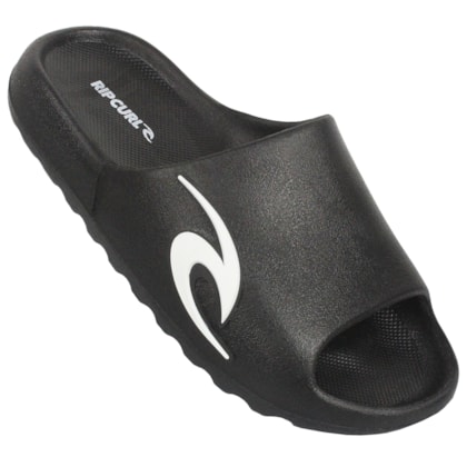Chinelo Rip Curl Slide On Wave Icons Black