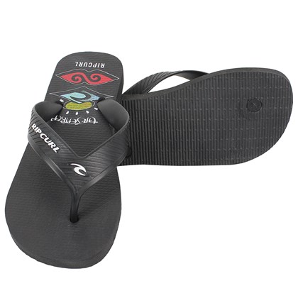 Chinelo Rip Curl The Search Logo Black