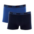 Cueca Boxer Hang Loose Kit com 2 Azul