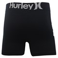 Cueca Boxer Hurley Seamless Black Grey