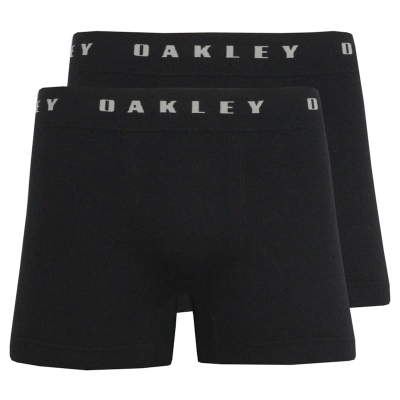 Cueca Boxer Oakley Kit com 2 Jet Black