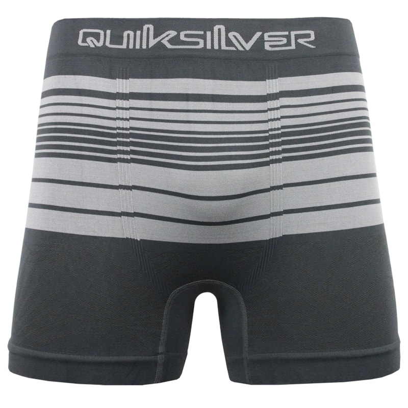 Cueca Boxer Quiksilver Seamless Cinza Granito