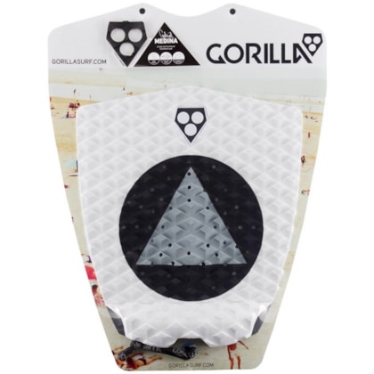 DECK ANTIDERRAPANTE GORILLA GRIP GABRIEL MEDINA BRANCO E PRETO DECK ANTIDERRAPANTE GORILLA GRIP GABRIEL MEDINA BRANCO E PRETO