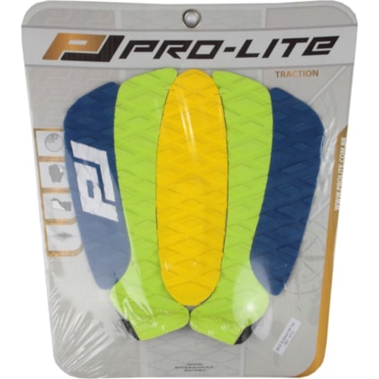 DECK ANTIDERRAPANTE PRO-LITE ELIMINATOR TAIL AZUL VERDE E AMARELO DECK ANTIDERRAPANTE PRO-LITE ELIMINATOR TAIL AZUL VERDE E AMARELO