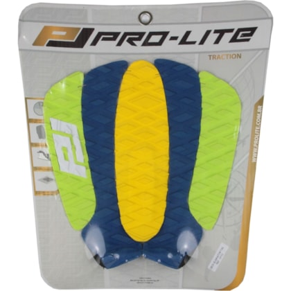 DECK ANTIDERRAPANTE PRO-LITE ELIMINATOR TAIL VERDE AZUL E AMARELO DECK ANTIDERRAPANTE PRO-LITE ELIMINATOR TAIL VERDE AZUL E AMARELO