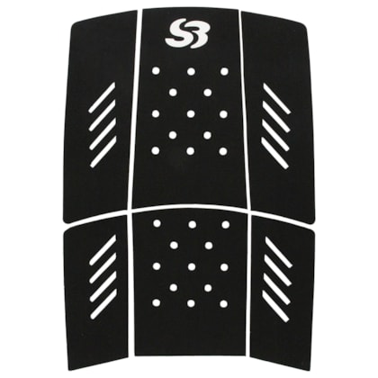 Deck Frontal para Prancha de Surf Silverbay SWK Preto Branco
