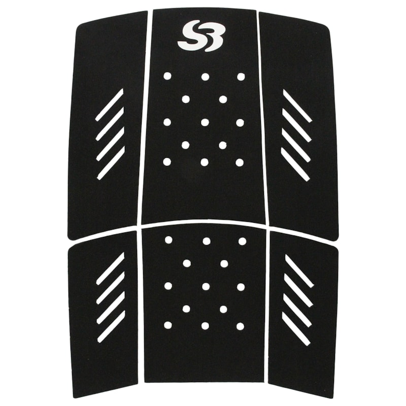 Deck Frontal para Prancha de Surf Silverbay SWK Preto Branco